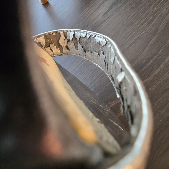 Sam Edelman Eleanor silver open toe sandal size 8 - Picture 11 of 12